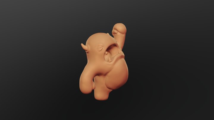 CG Cookie Melvin 3D Model
