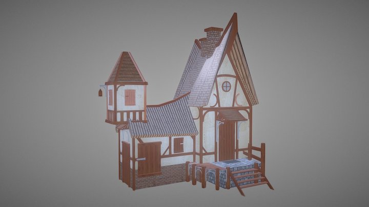 3D#Hut 3D Model