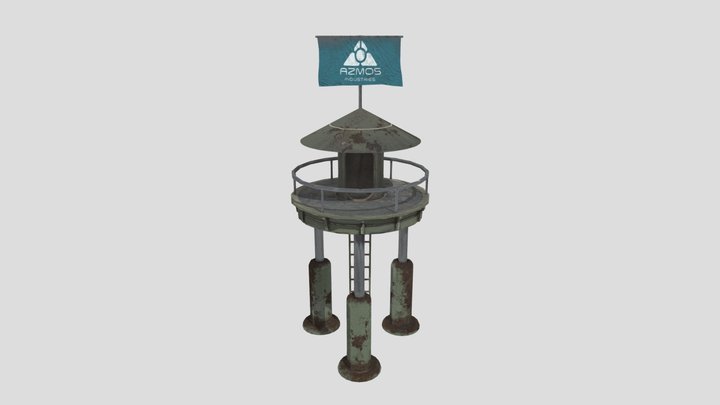 watchTower 3D Model