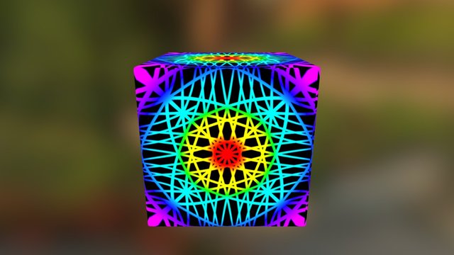 Rainbow symbol 3D Model