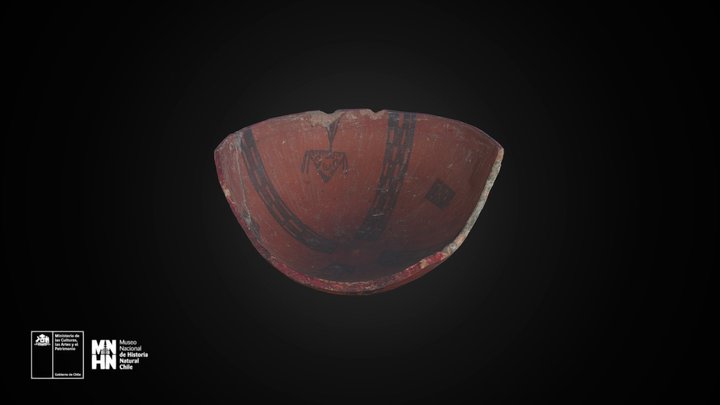 Puco Copiapó negro sobre rojo – Free 3D Model STL