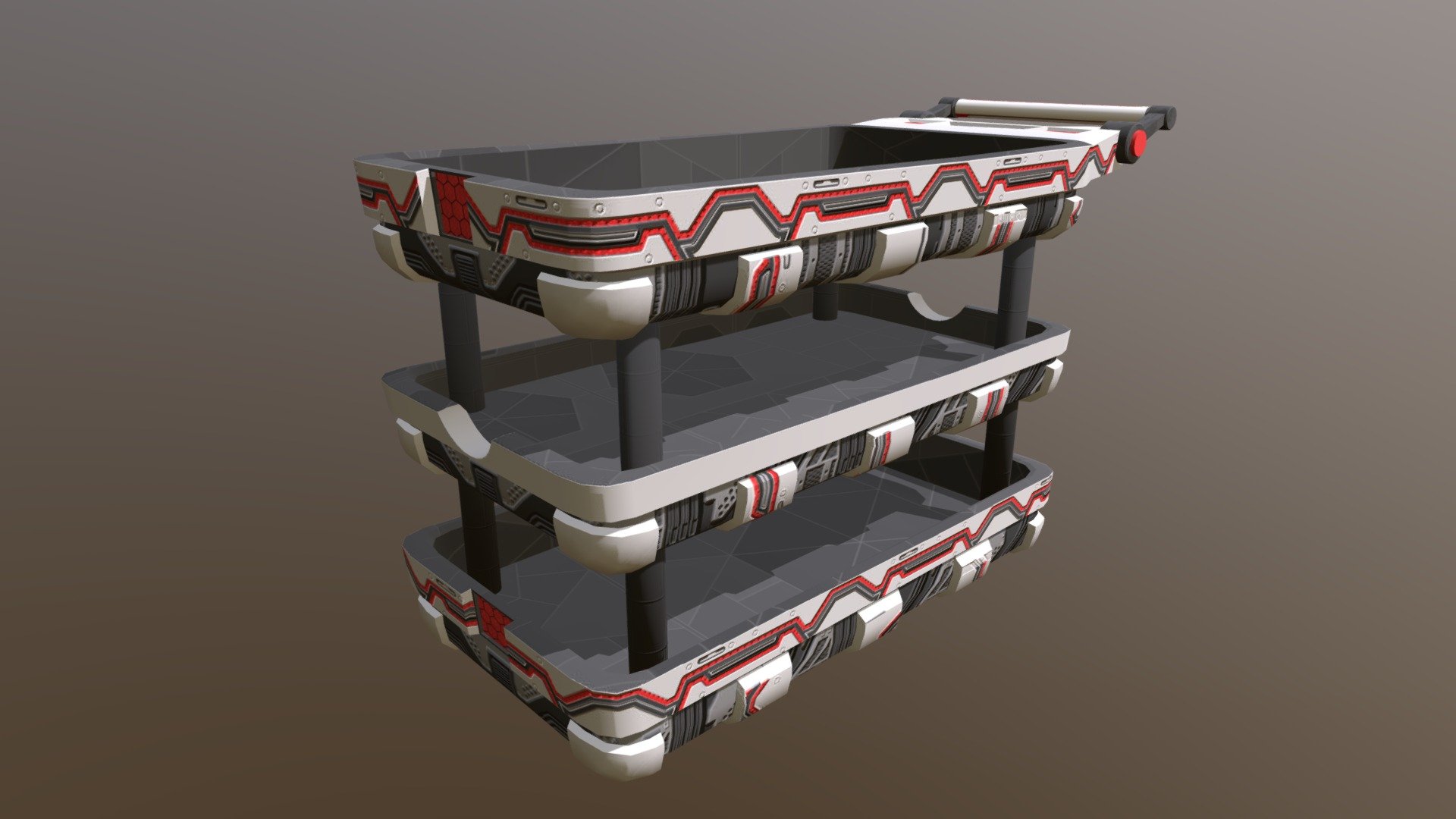 Work Cart Variant 2.1 - 3D model by brayanminkov [10d87d9] - Sketchfab