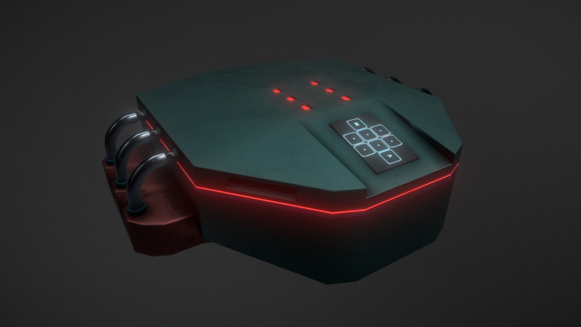 Sci-Fi Safe Crate