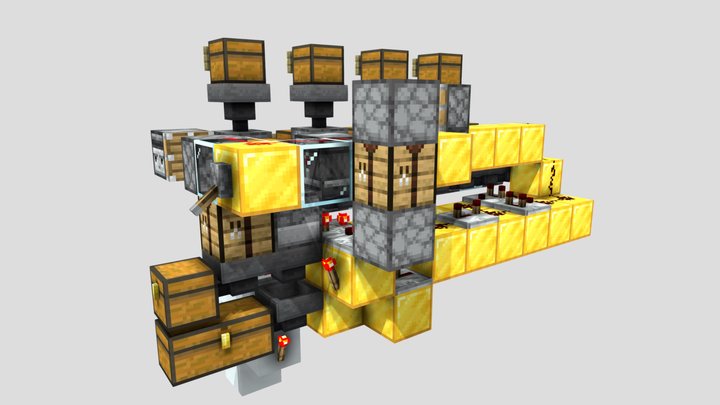 DropperCrafter -  Honey block crafter 3D Model