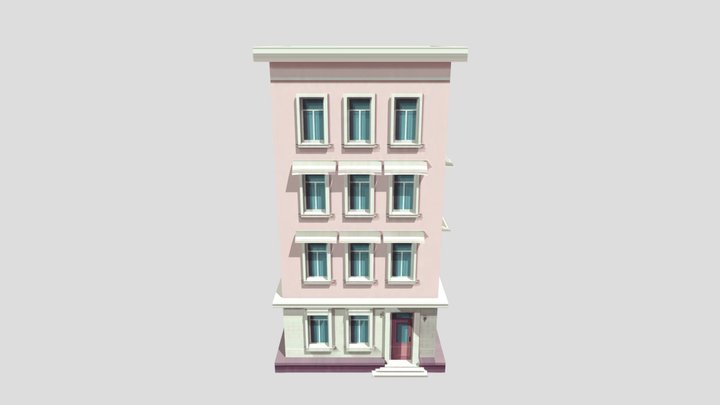 simple house 3 3D Model