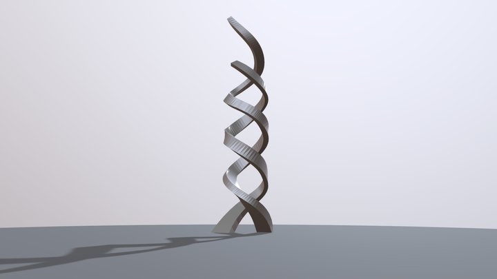thick to thin and base 3D Model