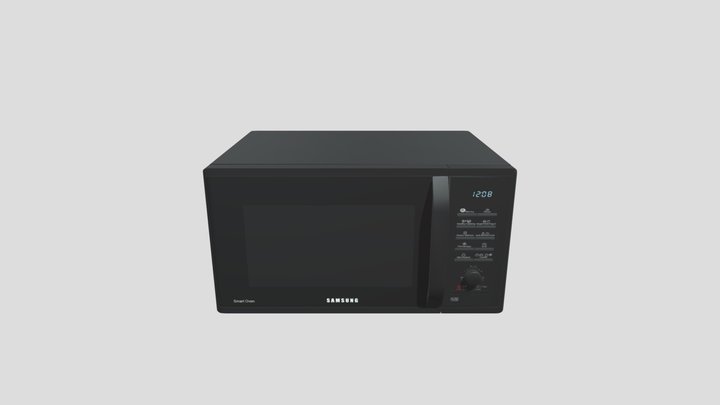 Microwave Oven 3D Model