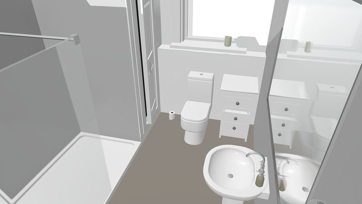 Shower Room (WIP) 3D Model