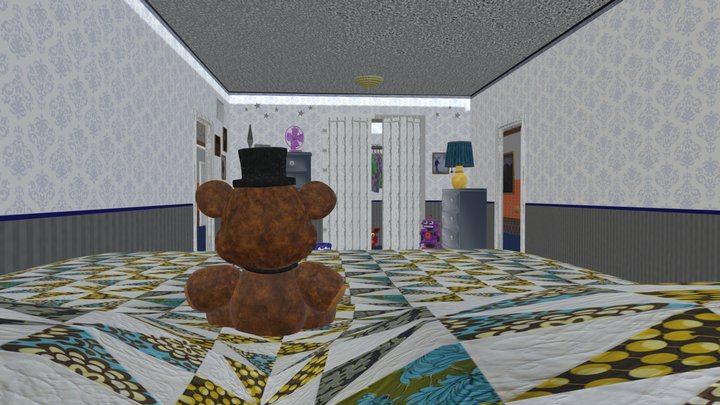 F Na F4 House The64th Gamer 3D Model