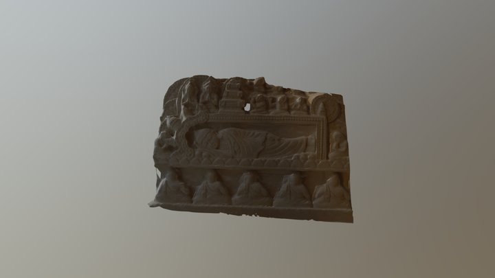 Buddha Relief 3D Model