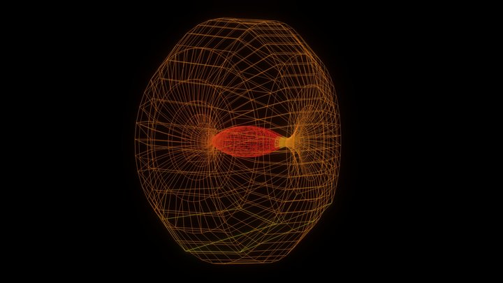PAPP Bonnet Flux | Resonance Wireframe (9/8) – Free 3D Model STL