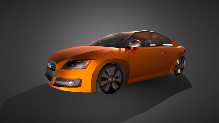 Audi TTS Coupé 3D Model