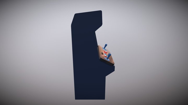 Personal Project- Arcade Machine 3D Model