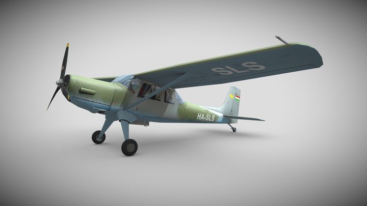 Utva-66 3D Model
