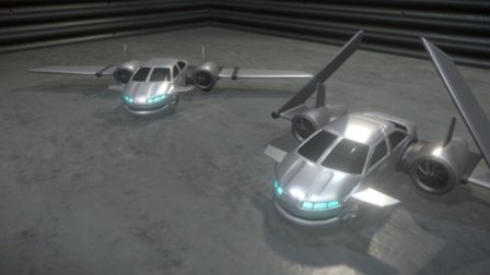 Flying Car 3D Model