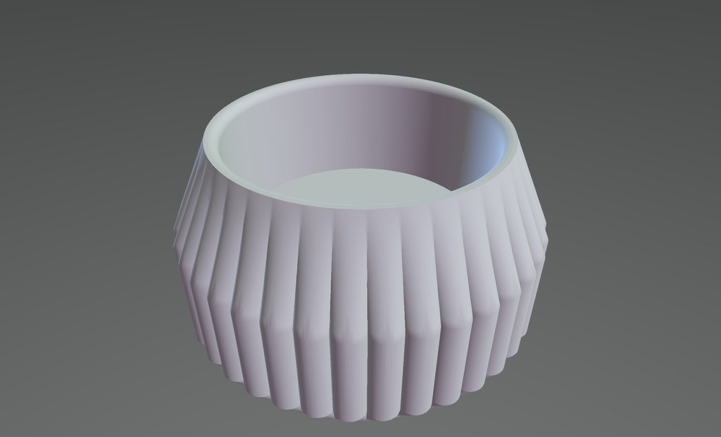 Striped Candle