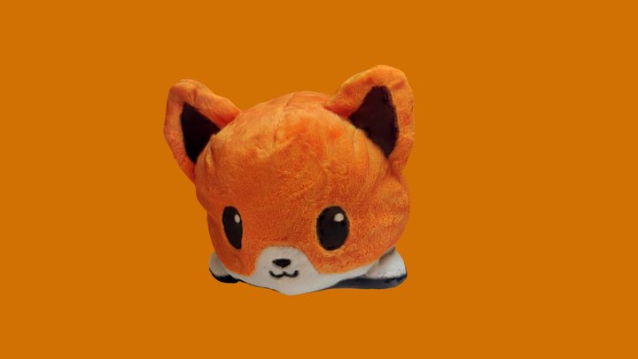 Fox Plushie 3D Model