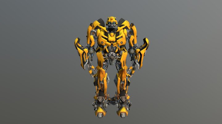 Transformers 2007 Movie: Bumblebee 2007 3D Model