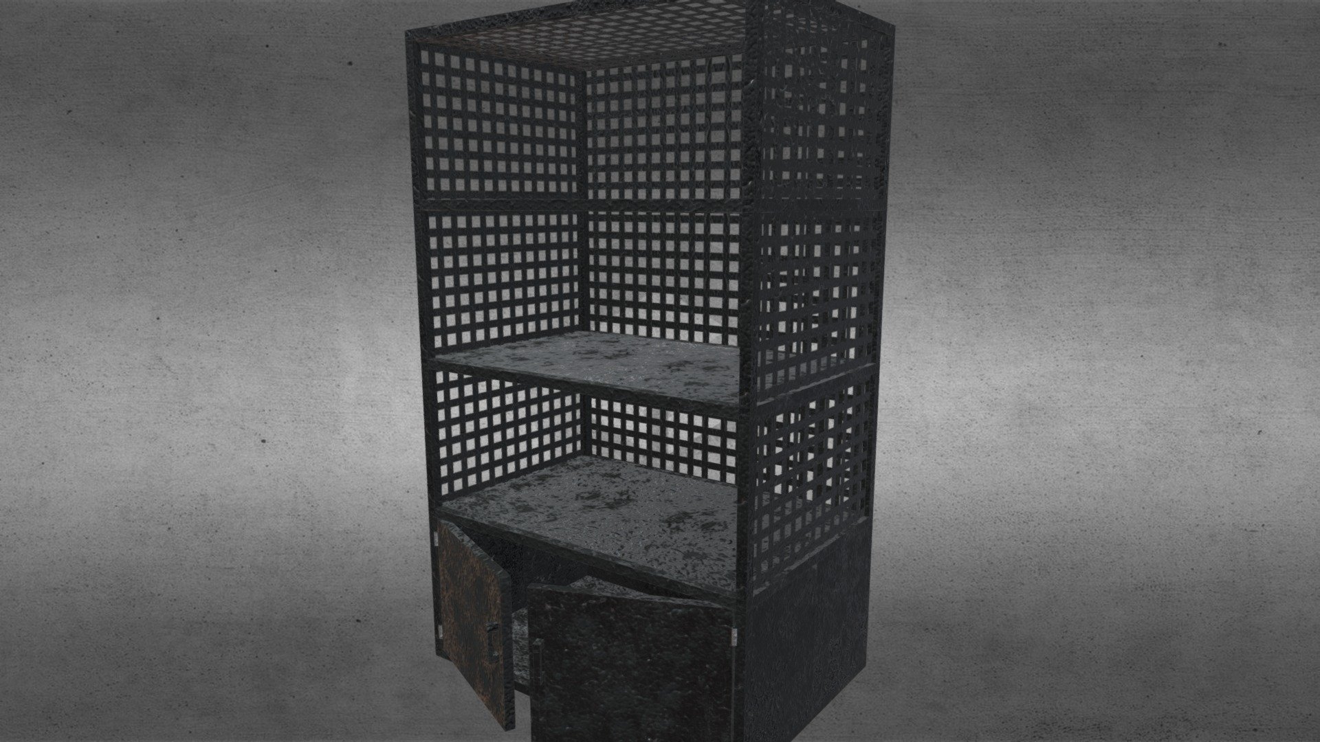 Metal Raw Bookstand