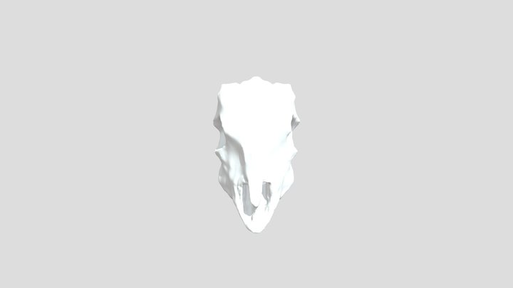 Goat Skull 3D Model