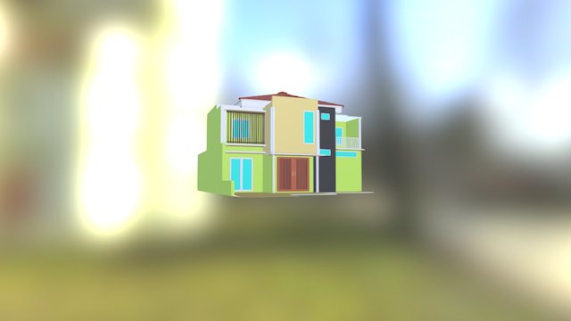 Rumah Tipe Arjuna 3D Model