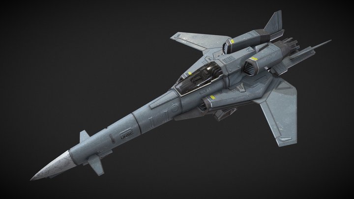 Halo F-29 Nandao 3D Model