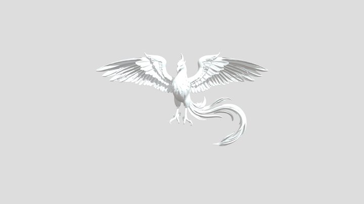 Eternal Phoenix 3D Model