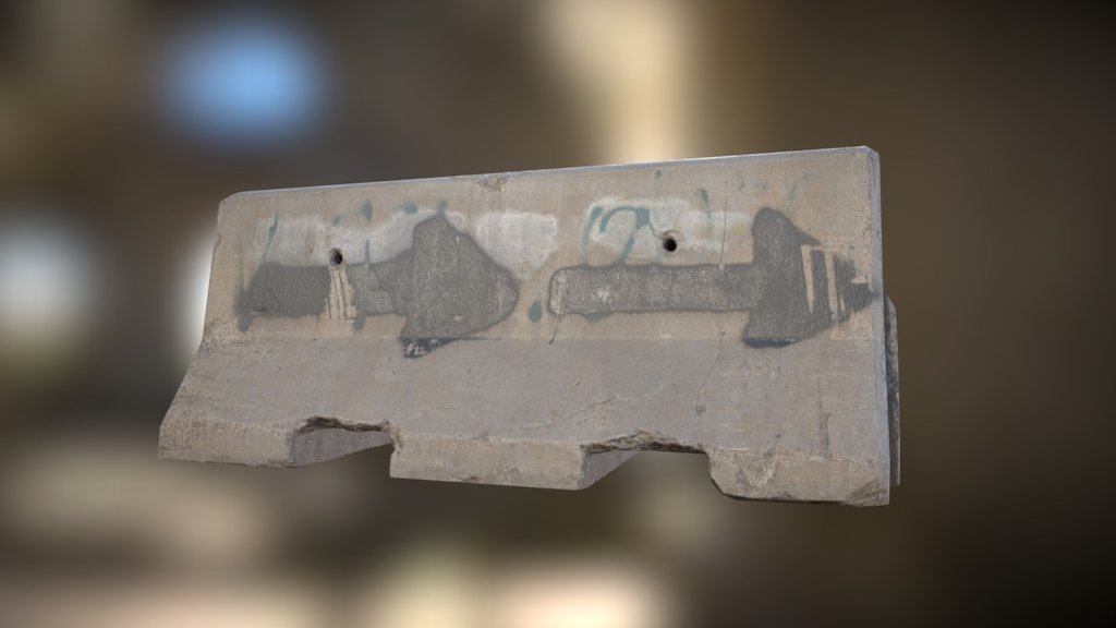 Concrete Barrier 01a