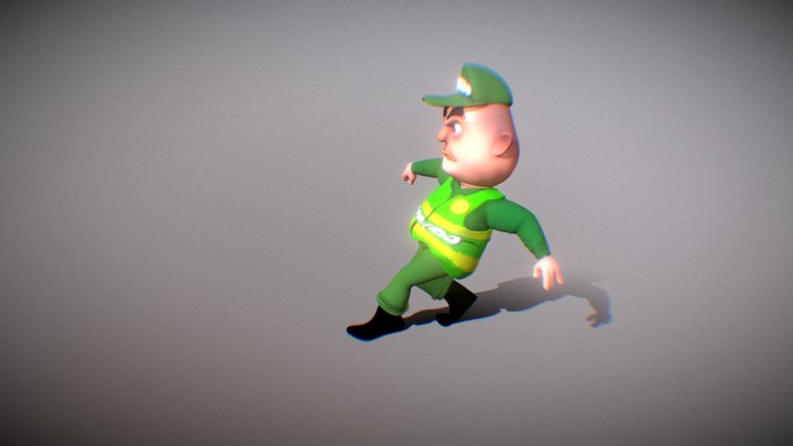Breakdance Tombo 3D Model