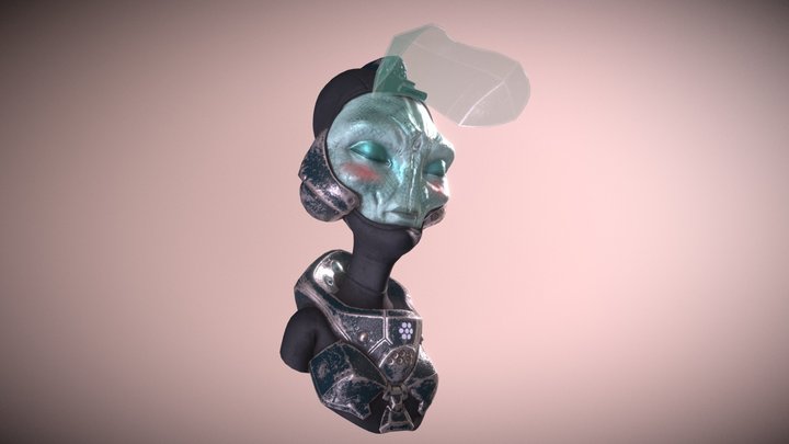 Alien B1F2 Meert Pauline 3D Model