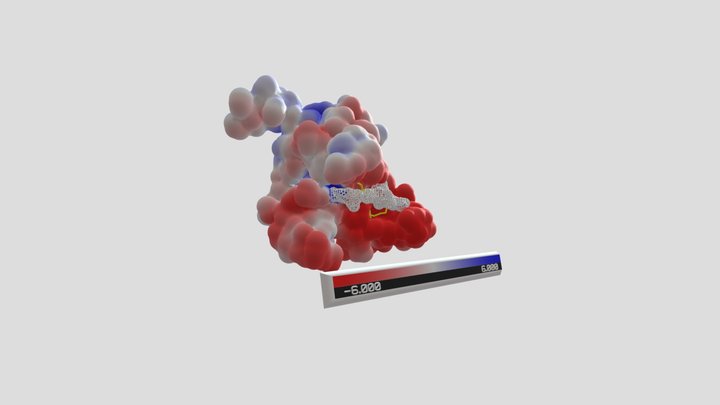 Spindlin-1 reading methylation pattern on H3 3D Model