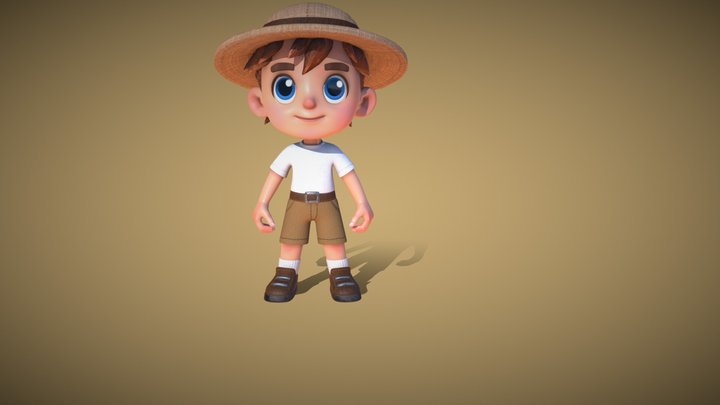 hero 3D Model