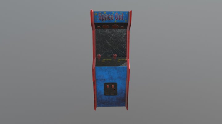 Arcade Cabinet 3D Model