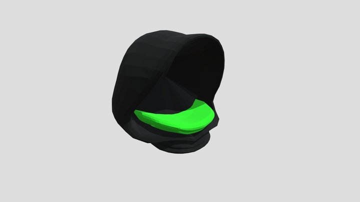 Splatoon Snaxolotl Hood 3D Model