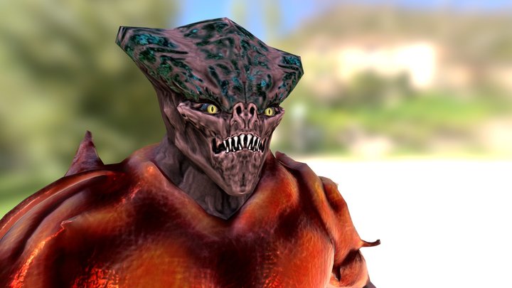 Reptile 3D Model