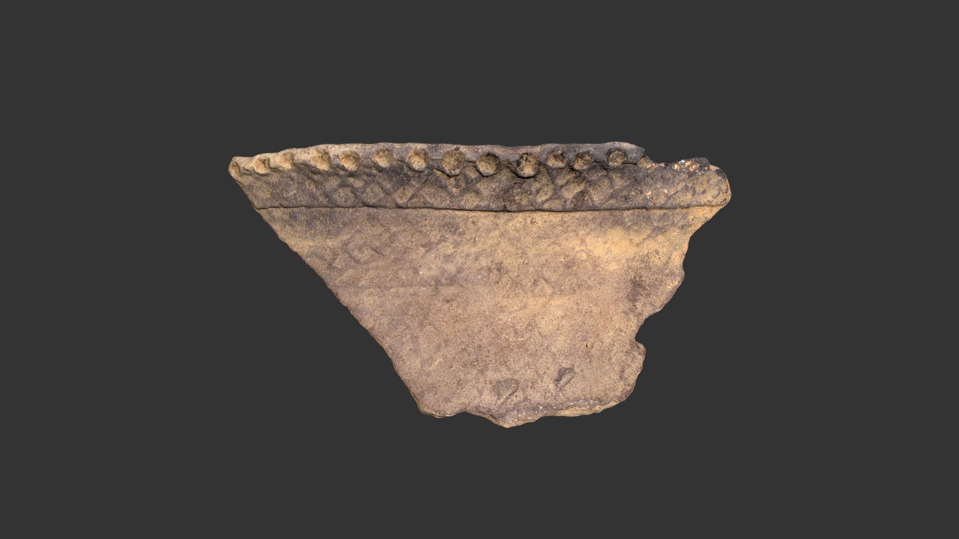 Hillsboro Check Stamped Jar Rim (80p768)