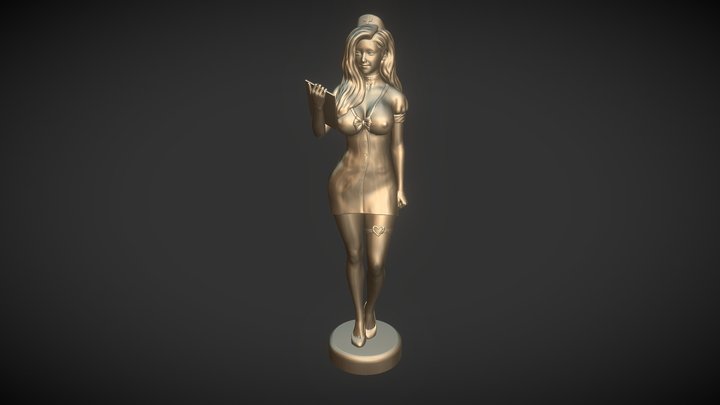 Anime2 girl printable 3D Model