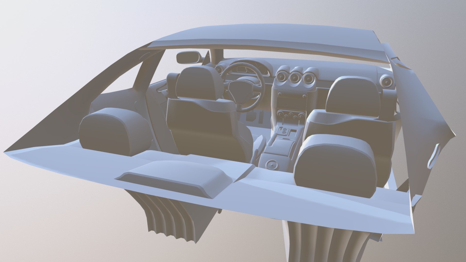 Ferrari 612 Interior - 4 Lugares