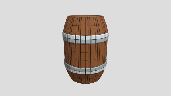 Barrel 3D Model