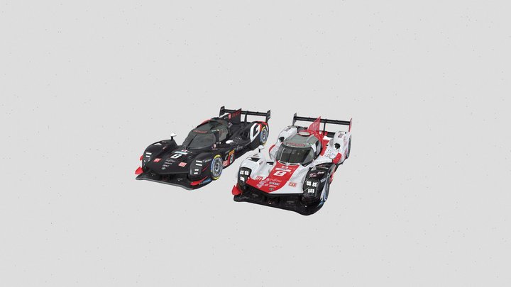 Toyota GR010 Hybrid 3D Model