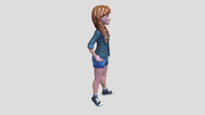 wifi ralph Anna 3D Model