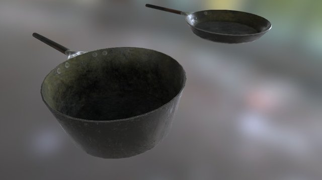 pot and pan – Modèle 3D gratuit STL