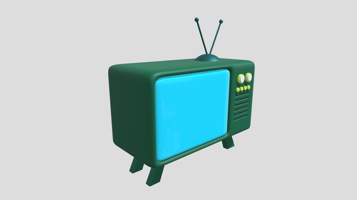 Tv classic – Modello 3D gratuito STL