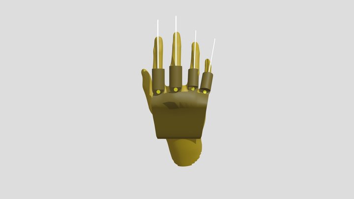 FreddyKrueger'sClaw 3D Model