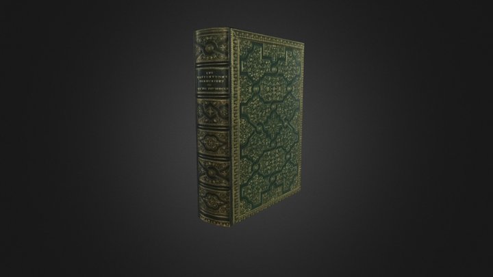 Book 3D Model