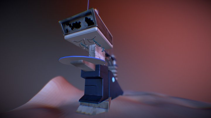 3099 Distopia Outpost 3D Model