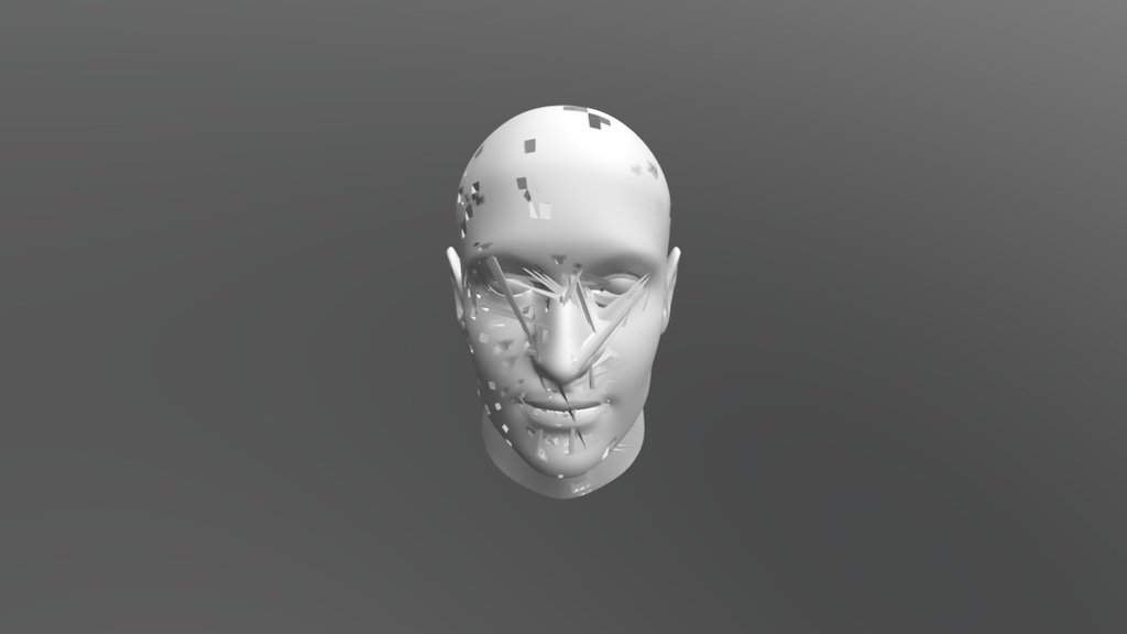 Face TS Zip - Copie 4 - 3D model by gast2507 [10f379b] - Sketchfab