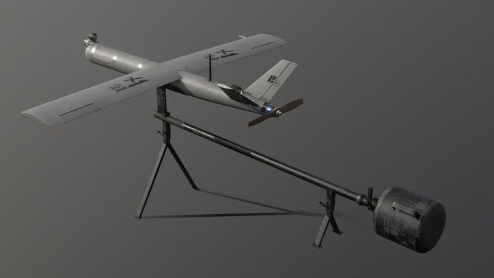 Al Zouari Drone 3D Model