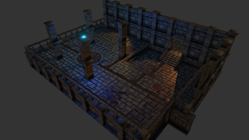 Modular Myan Inspired Dungeon