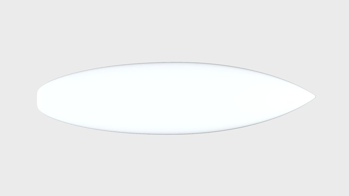 HP Shortboard 3D Model